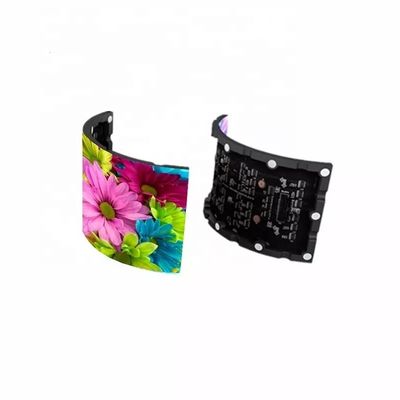 ইনডোর P1.8mm নমনীয় LED প্যানেল স্ক্রিন ডিসপ্লে বৃত্তাকার বাঁকা আকৃতির সিলিন্ডার