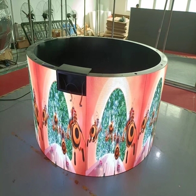 কেনা P2mm ফ্লেক্স LED ভিডিও ওয়াল প্রদর্শনী রুমের জন্য ফুলের গাছের আকৃতি online manufacture